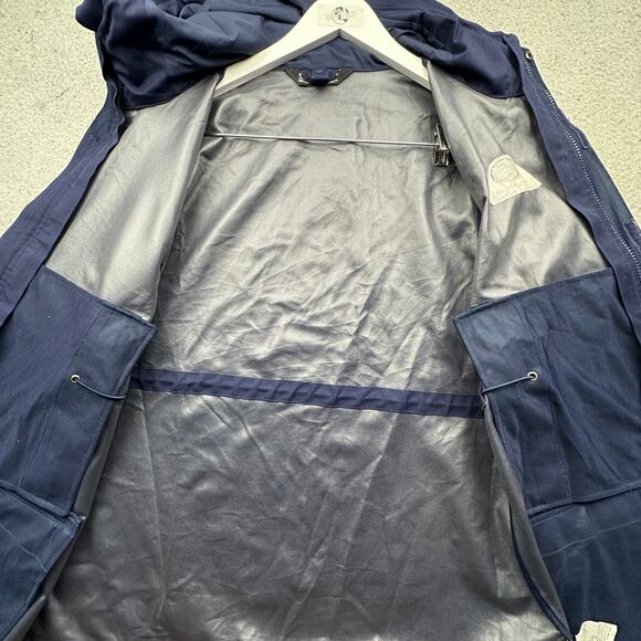 Under Armour Storm Penn State Parka Raincoat Jacket Men Large UW7233 Blue Hooded - Picture 9 of 16